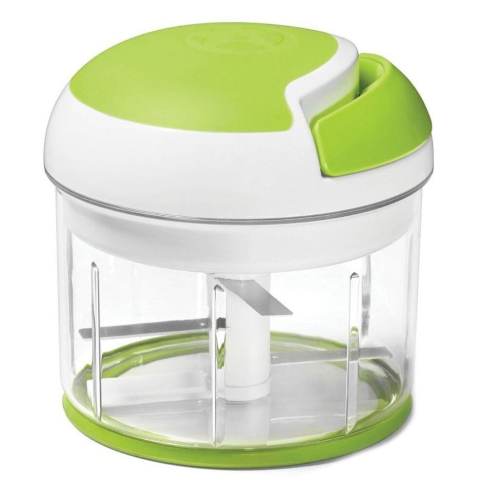 NWOT Starfrit Pull Chopper, Green/White | Kitchen Ergonomic Tools | Lime Green - Picture 9 of 11